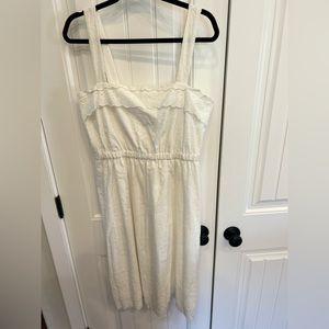 Madewell white size 12 midi dress